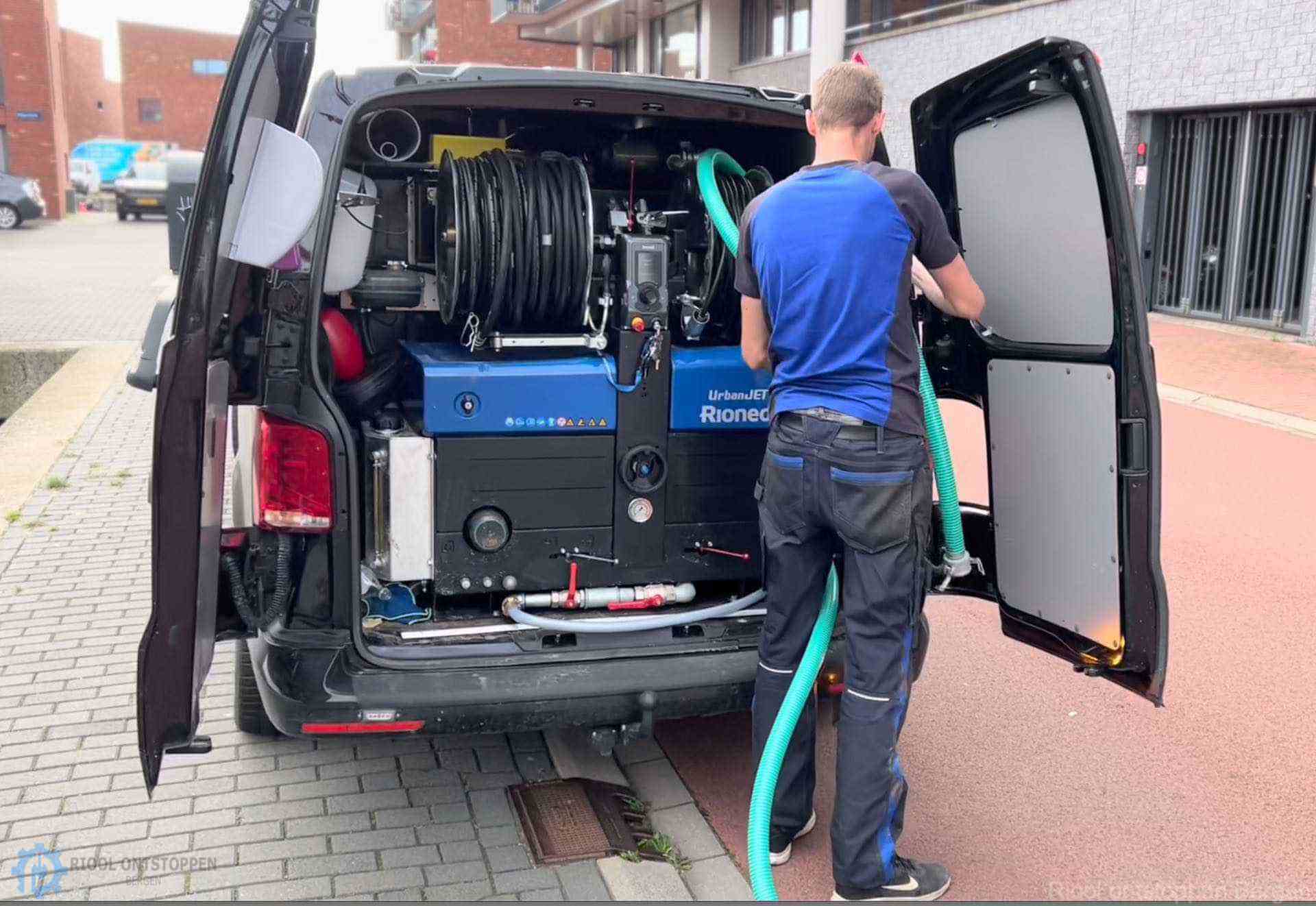 Riool hogedruk machine Bergen Riool hogedruk machine Bergen